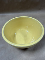Yellow Ware Pottery Mixing Bowl Terra Cotta "A"