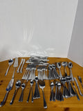 Oxford Hall Silver Plate Flatware Set - 126 Pieces
