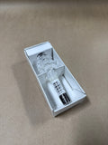 Christmas Tree Clear Glass Bottle Stopper - By Mikasa