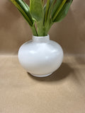 Artificial Tulips In White Vase