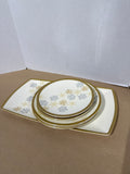 9-Piece Melamine Snowflake Dish Set