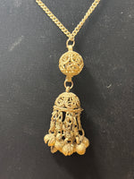 Vintage Indian Bell Pendant/Necklace