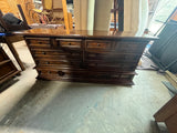 Heritage Triple Dresser on Casters***HEAVY ITEM***READ DETAILS ON PICK UP POLICY***