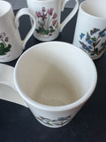 4-Piece Portmeirion Garden Botanic Coffee Mugs