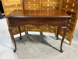 Queen Anne Style Writing Desk with Two Drawers