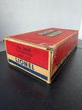 No. 3662 Operating Milk Car Vintage Lionel Train for “O” Gauge Track with Platform & Box