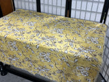 Threshold Yellow Floral Fabric Tablecloth