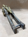 Brass And Wood Cannon