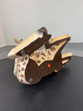 Sitting Baby Giraffe Scultpure or Door Stop