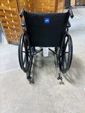 MedLine Wheel Chair, with Padded Seat Cushion