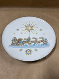 Heinrich & Co Selb Bavaria Christmas Sleigh Plate