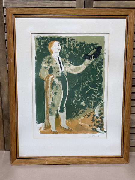 “Toreador” Lithograph by Caillard; Signed & Numbered (71/240) - See Description