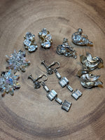 (A) clip Earrings Lot