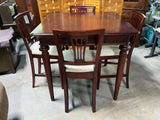 High Top Game Table with (4) Chairs***HEAVY ITEM***READ DETAILS ON PICK UP POLICY***