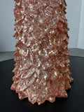 Blush Pink 21” Illuminated White & Color Morphing Glistening Tree by Valerie Parr Hill (WORKS)