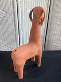 Small Bengalese Traditional Bankura Terra Cotta Horse Sculpture