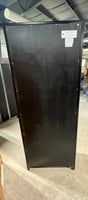 Black Particle Board Bookcase