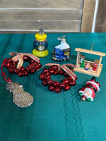 (A)Lot of Christmas Ornaments