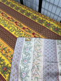 Vent du Sud Brown/Orange/Yellow Table Cloth 104" x 57"