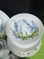 77-Piece Mikasa Japan L9001 Blue Bells China Set