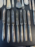 21-Piece Assorted Silver Plate Flatware