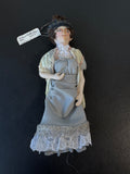 (L) Dolley Madison 2014 Signed Colonial Williamsburg Gladys Boalt Hand Made Ornament