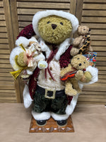 29” Holiday Bear by Grandeur Noel