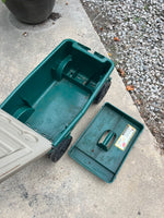 Lawn Buddy Garden Seat with Storage, AS IS