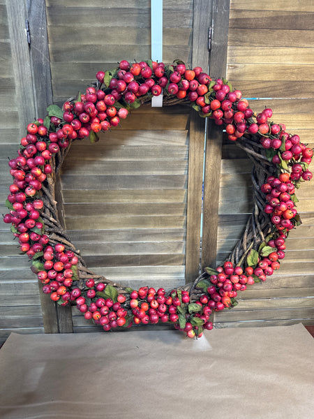 Large Mini Apple Wreath
