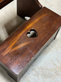 Bed Steps with Heart Cut Out