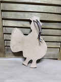 Farmhouse Style Handmade Rooster Wall Pocket