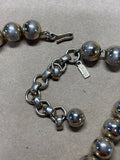 Monet Silver Tone Choker