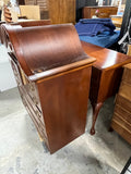Bassett Queen Anne Style Highboy, Cardboard Backing***HEAVY ITEM***READ DETAILS ON PICK UP POLICY***