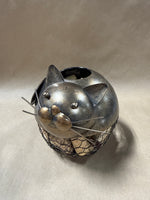 Cat Cork Holder With Corks