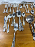 Assorted Roger’s And Son & Others Flatware With Case - 80 Pieces