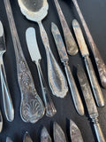 21-Piece Assorted Silver Plate Flatware