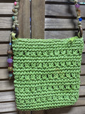 Cappelli Purse with Whimsical Bead Accents