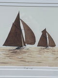 “First Leg” Sailboat Print by Jim Wilshire; Signed & Numbered (42/500)
