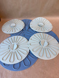 Prepworks Silicone Pot Lid Lot - 7 Pieces