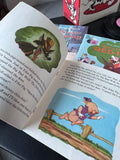 Lot of Assorted Disney Children’s Story Books with 45 RPM Vinyl & Single Vinyl in Box