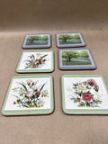 Set Of 6 Pimpernel Cork Back Coasters