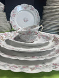 65-Piece Haviland & Co. Limoges France Schleiger 32A Floral China Set