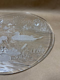 Woodland Ducks Footed Cake Platter