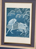 Asian Style Horse Print