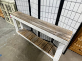 Rustic Narrow Console Table