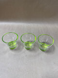 Green Crate & Barrel Candle Votives