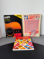 Trio of Vintage Guitar Playing Softcover Books