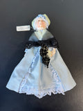 (F) Martha Washington 2013 Signed Colonial Williamsburg Gladys Boalt Hand Made Ornament