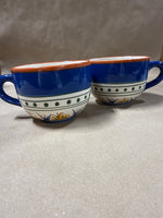 (A) Set Of 2 Mexican Sunrise Coffee Mugs