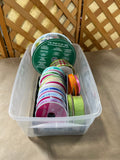 M- Pastel Ribbon Lot, 14 rolls